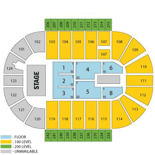 Santander Arena Seating Chart For Concerts | Cabinets Matttroy