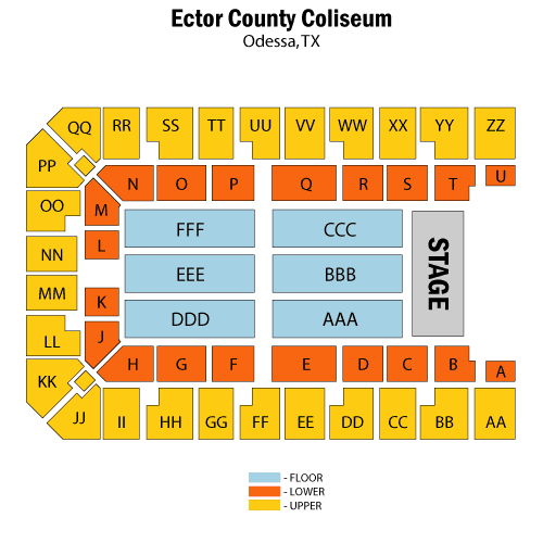 Ector County Coliseum Odessa, TX Tickets, 2024 Event Schedule