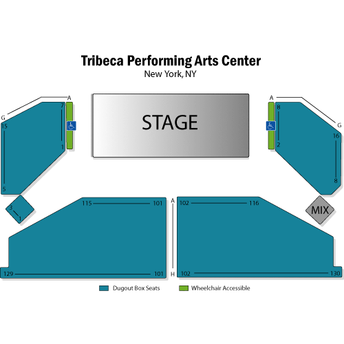 Seat map for The Moth