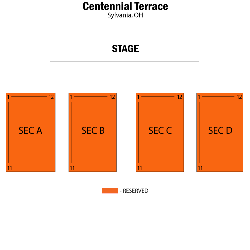 Centennial Terrace Sylvania, OH Tickets, 2022 Event Schedule