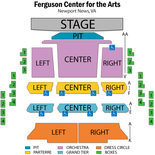 🗺 Seating chart