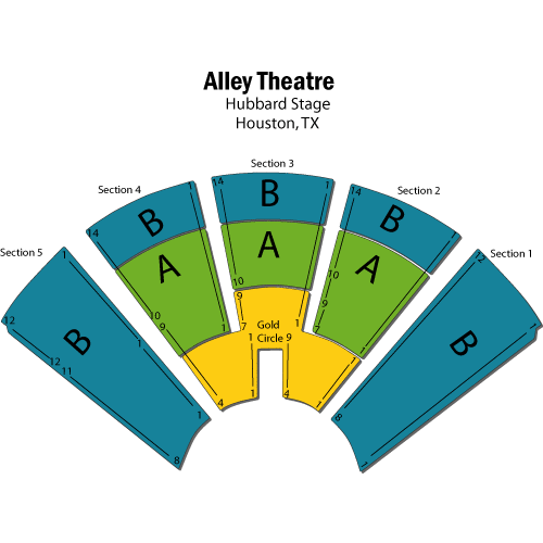 Alley Theatre Hubbard Stage Seating Chart