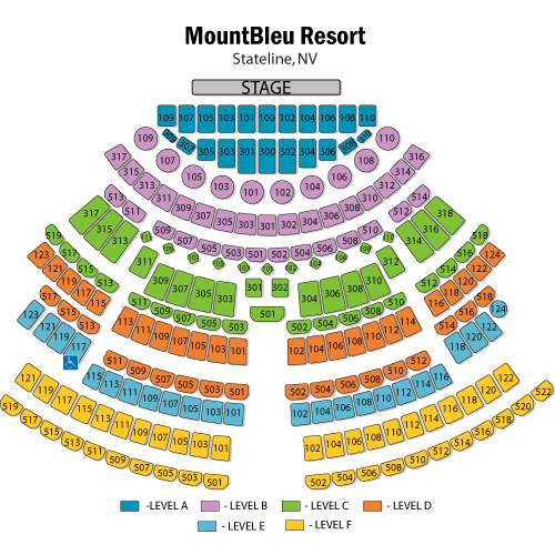 Montbleu Seating Chart