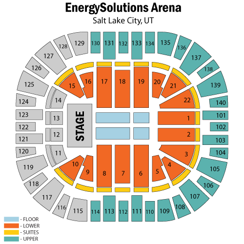Smart Home Arena Seating Chart