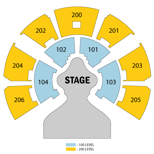 Cirque Volta Seating Chart