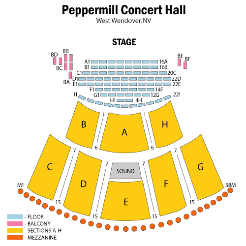 Peppermill Concert Hall West Wendover, NV Tickets, 2023 Event