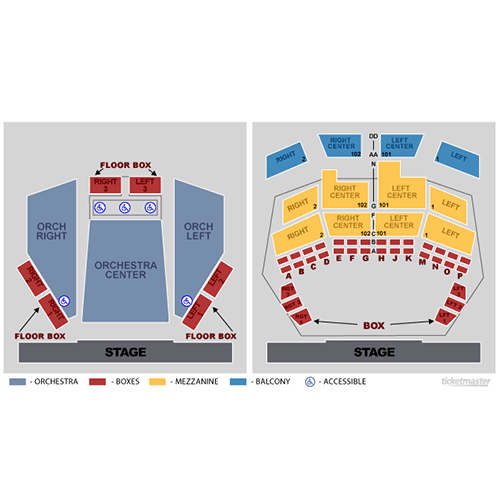 Charline Mccombs Empire Theatre Seating Chart