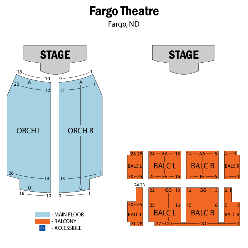 Fargo Theatre Fargo, ND Tickets, 2024 Event Schedule, Seating Chart