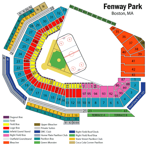 Fenway Park Boston, MA Tickets, 20222023 Event Schedule, Seating Chart