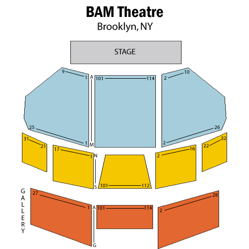 Brooklyn Academy of Music (BAM) Harvey Theater Brooklyn, NY