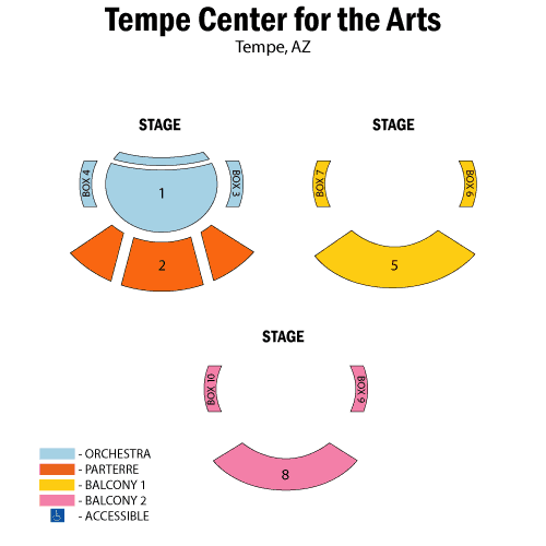 Seat Map for Ain't Misbehavin