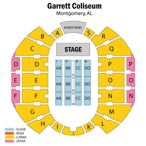 🗺 Seating chart