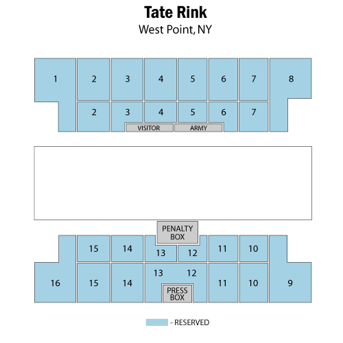 Tate Rink Seating Chart