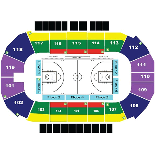 Showare Center Seating Chart Disney Ice Elcho Table