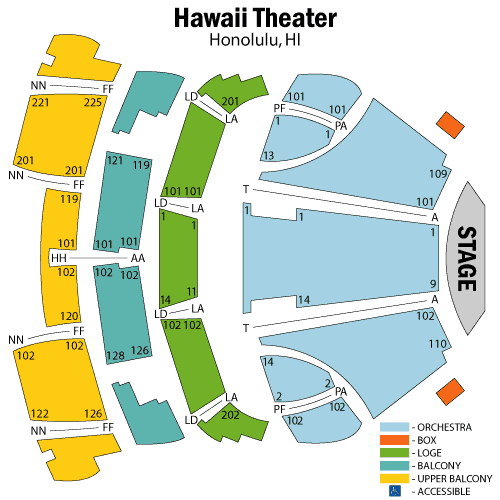 Hawaii Theatre Center - Honolulu, HI | Tickets, 2022-2023 Event Schedule, Seating  Chart