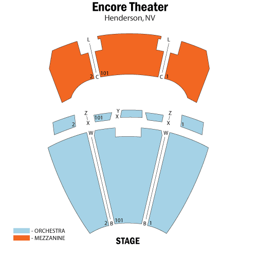 Wynn Las Vegas Theatre Seating Chart Elcho Table