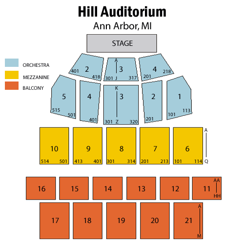 Hill Auditorium Ann Arbor, MI Tickets, 20232024 Event Schedule