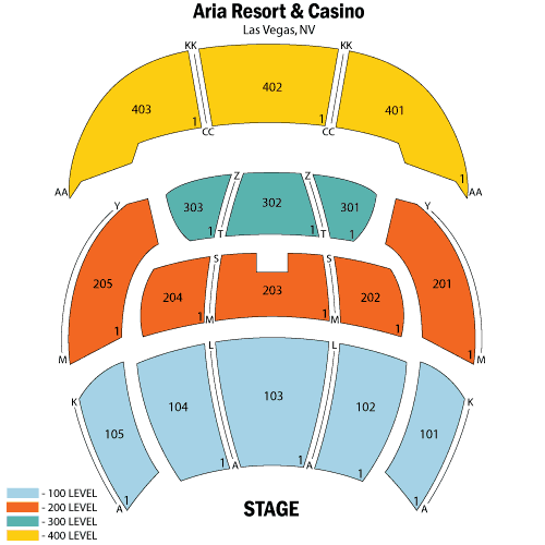 Seat map for Signature Tasting