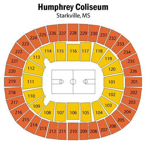 Humphrey Coliseum Starkville, MS Tickets, 2024 Event Schedule