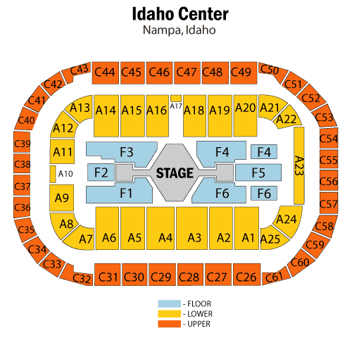 Ford Idaho Center Arena Nampa, ID Tickets, 2023 Event Schedule