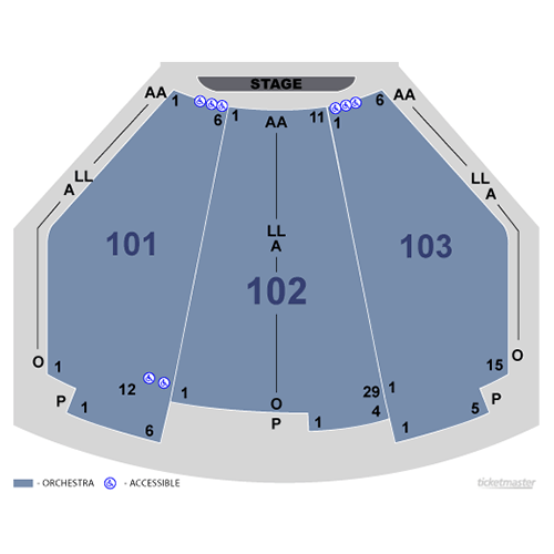 Terry Fator Theater Seating Chart Las Vegas