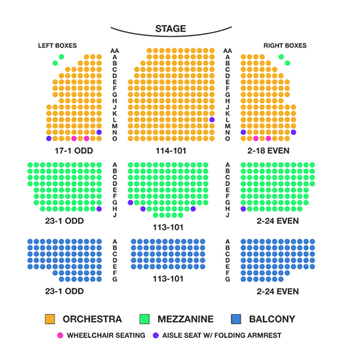 Lyceum Theatre Nyc Seating Chart