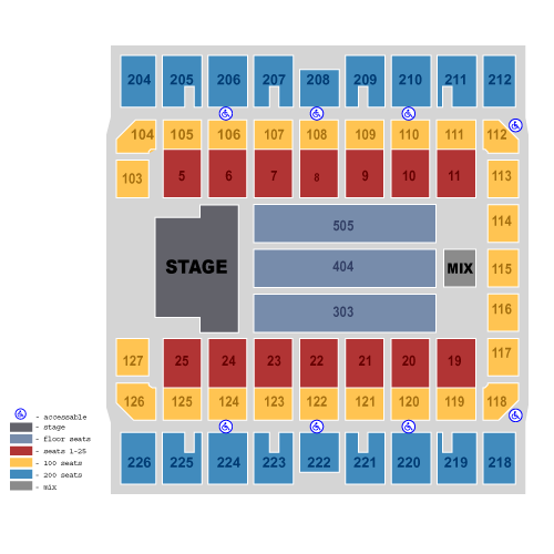 Macon Mayhem vs. Birmingham Bulls Seat Map