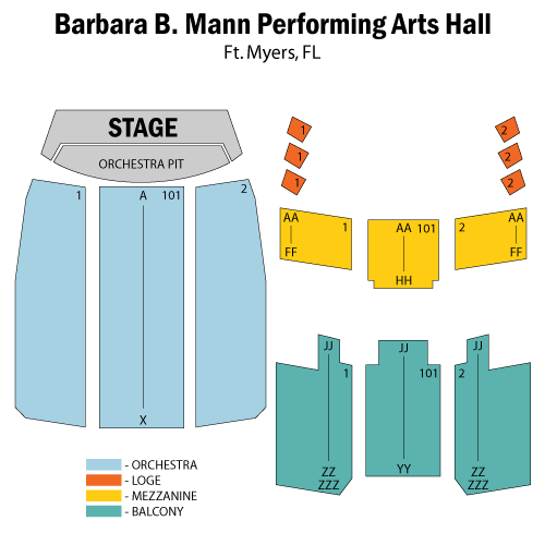 Barbara B Mann Performing Arts Hall - Ft Myers, FL | Tickets, 2024 Event Schedule, Seating Chart Barbara B Mann Performing Arts Hall - Ft Myers, FL | Tickets, 2024 Event Schedule, Seating Chart